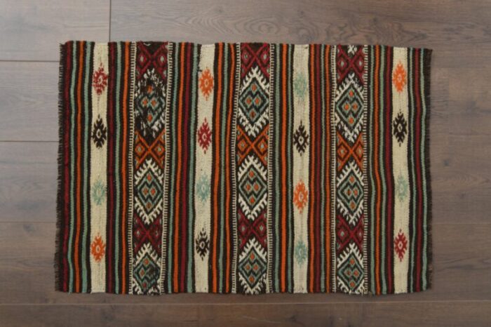 vintage turkish wool rug 1