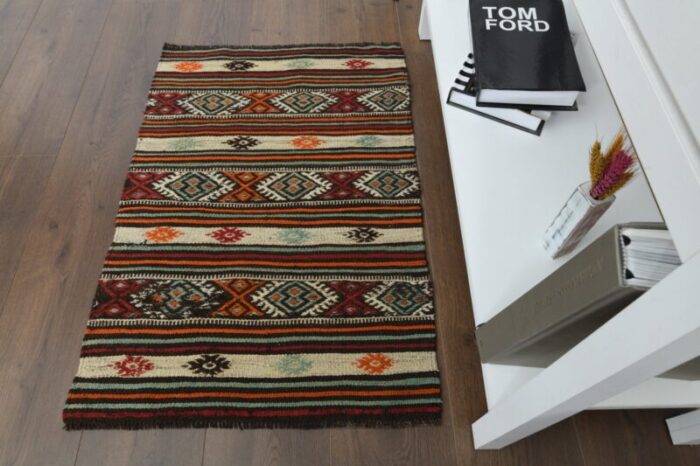 vintage turkish wool rug 3