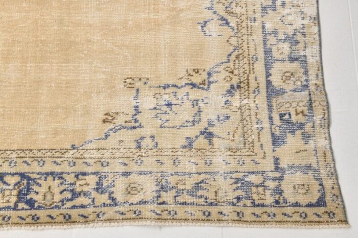 vintage turkish wool rug 9 1