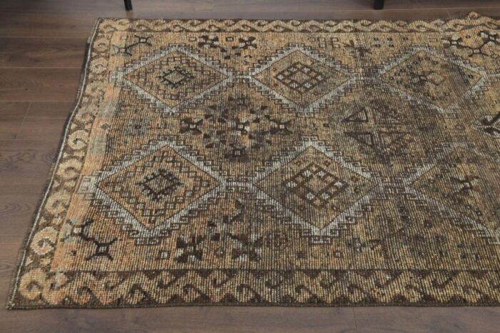 vintage turkish wool runner 1960s 8