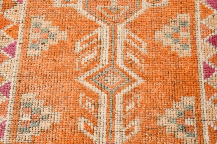 vintage turkish wool runner rug 12