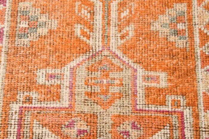 vintage turkish wool runner rug 6 6