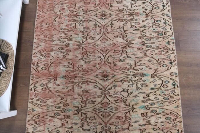 vintage turkish wool runner rug 7 2