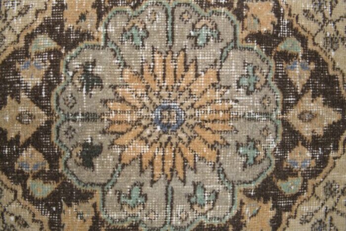 vintage turkish wool runner rug 9