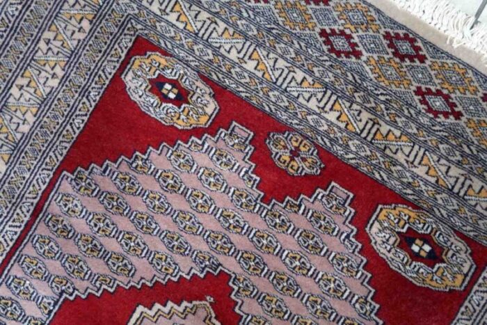 vintage uzbek bukhara rug 1970s 2