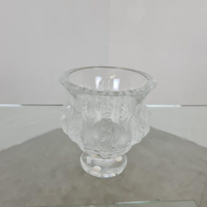 vintage vase by marc lalique for lalique france 1950 0361