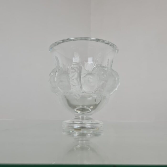 vintage vase by marc lalique for lalique france 1950 5682