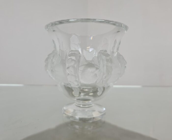 vintage vase by marc lalique for lalique france 1950 7719