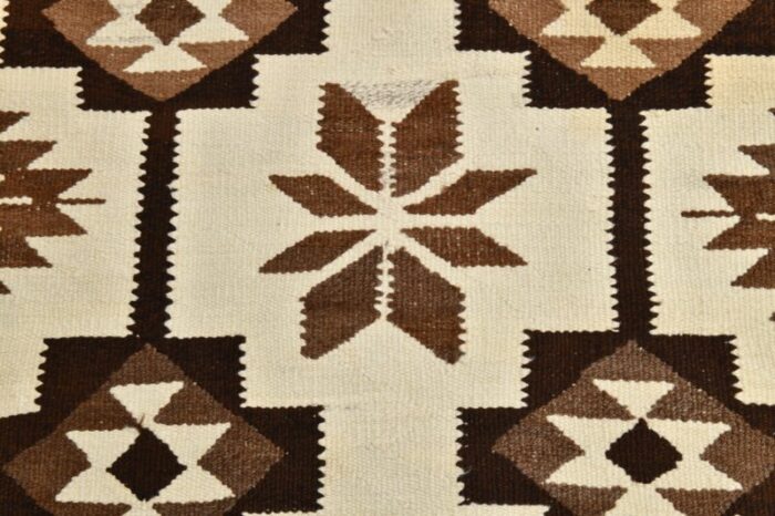 vintage wool kilim runner rug 8