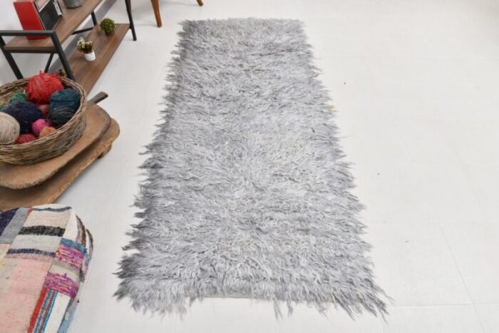 vintage wool runner rug 1964 1