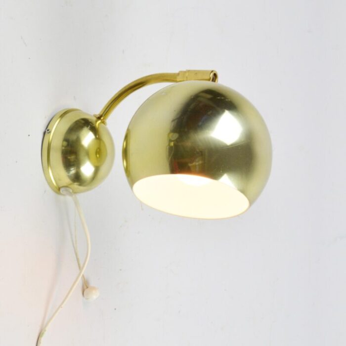 wall lamps sweden 1970s set of 2 2759