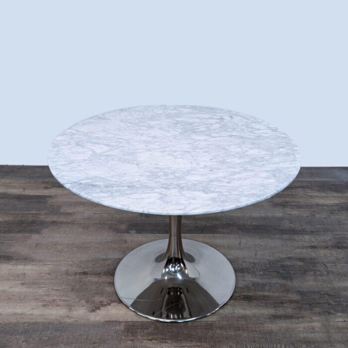 williams sonoma tulip table with marble top 2041