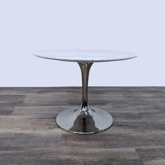 williams sonoma tulip table with marble top 2247